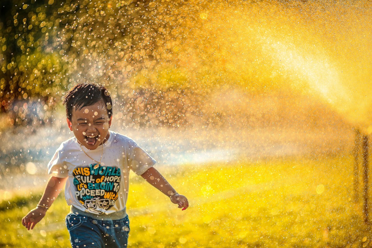 Child in Water